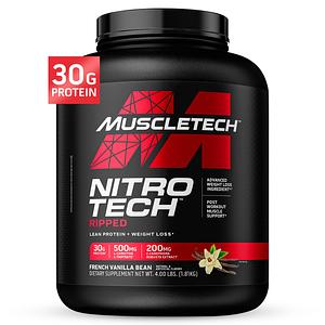 MuscleTech - Nitro Tech - French Vanilla Bean - 4.0lbs