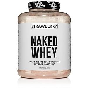 Naked Nutrition - Naked Whey - Strawberry - 5.0lb