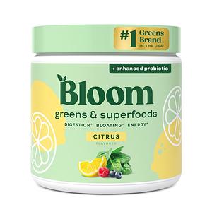 Bloom Nutrition - Greens - Citrus - 164.1g