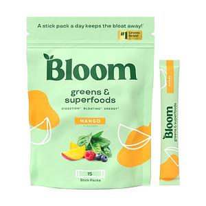 Bloom Nutrition - Bloom Greens - Mango - 15.0servings