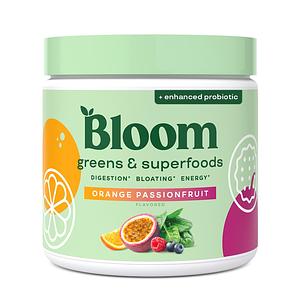 Bloom Nutrition - Greens - Orange Passionfruit - 30.0servings