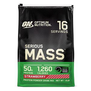 Optimum Nutrition - Serious Mass - Strawberry - 12.0lb