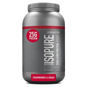 Isopure - Low Carb Whey - Strawberries & Cream - 3.0lbs