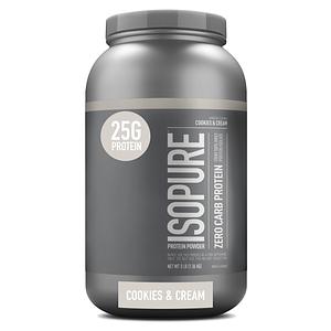 Isopure - Low Carb Whey - Cookies & Cream - 3.0lbs