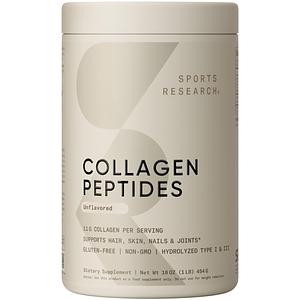 Sports Research - Collagen Peptides - Unflavored - 16.0oz