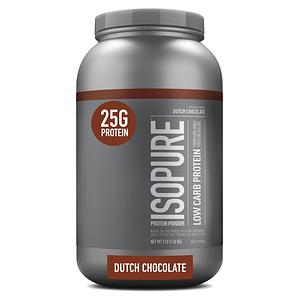 Isopure - Low Carb Whey - Dutch Chocolate - 3.0lbs