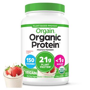 Orgain - Organic Protein - Strawberries & Cream - 2.03lbs