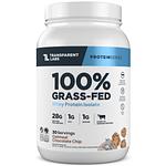 Transparent Labs - Grass-Fed Whey Protein Isolate - Oatmeal Chocolate Chip - 2.4lbs