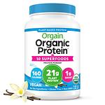 Orgain - Organic Protein + 50 Superfoods - Vanilla Bean - 2.02lb