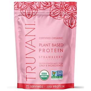 Truvani - Plant Based Protein - Strawberry - 20.0servings