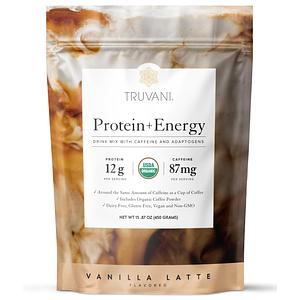 Truvani - Protein+Energy - Vanilla Latte - 15.87oz