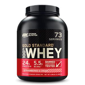 Optimum Nutrition - Gold Standard Whey - Strawberries & Cream - 4.99lb