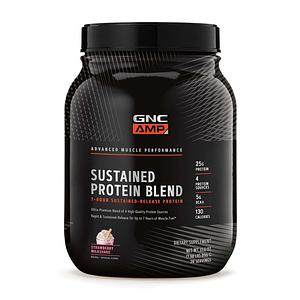 GNC - Sustained Protein - Strawberry Milkshake - 1.98lb